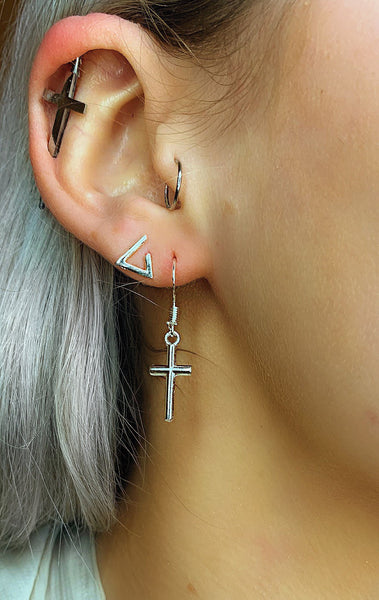 Cross Earrings