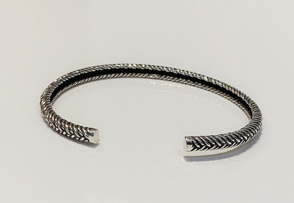 Textured Cuff Bracelet
