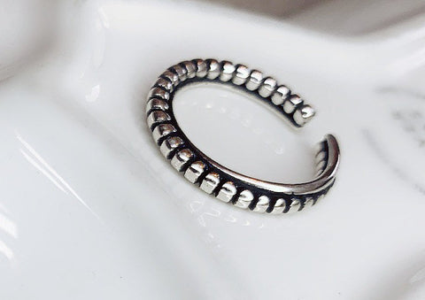 Twisted Bead Ring