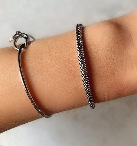 Textured Cuff Bracelet