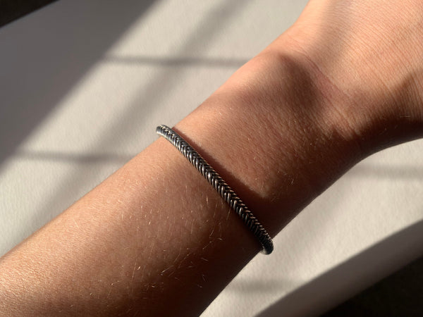 Textured Cuff Bracelet