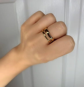 gold double band