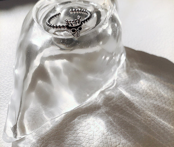 Skull Crown Ring