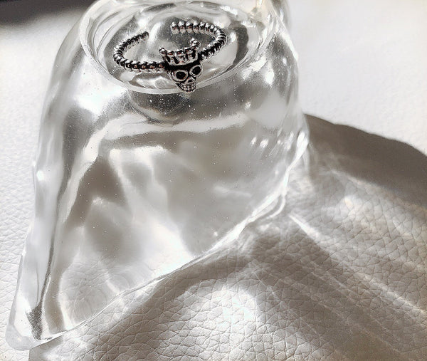 Skull Crown Ring