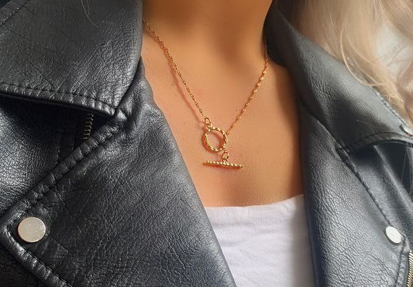 Gold Toggle Necklace