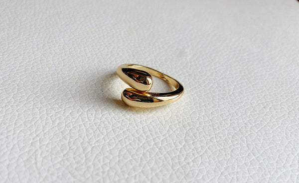 Gold Twist Ring