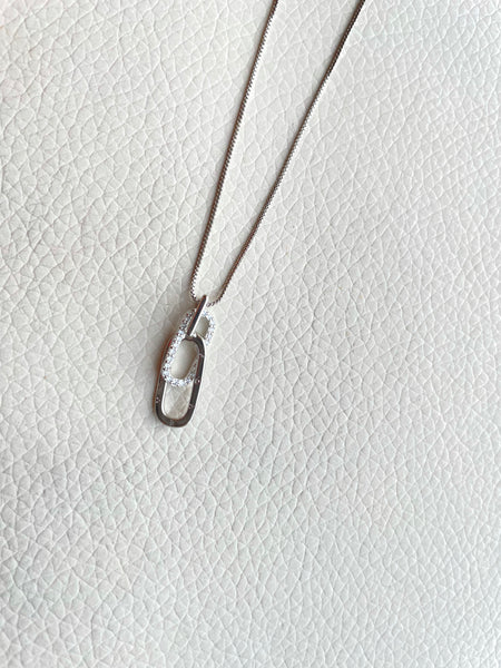 Interlocking Forever Infinity Necklace
