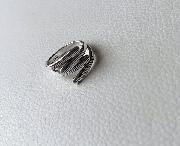 Chunky Silver Ring