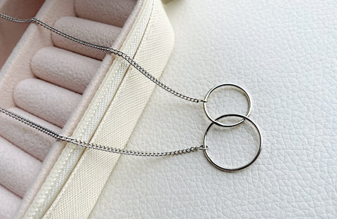 Sterling Silver Infinity Necklace