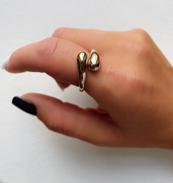 Gold Twist Ring