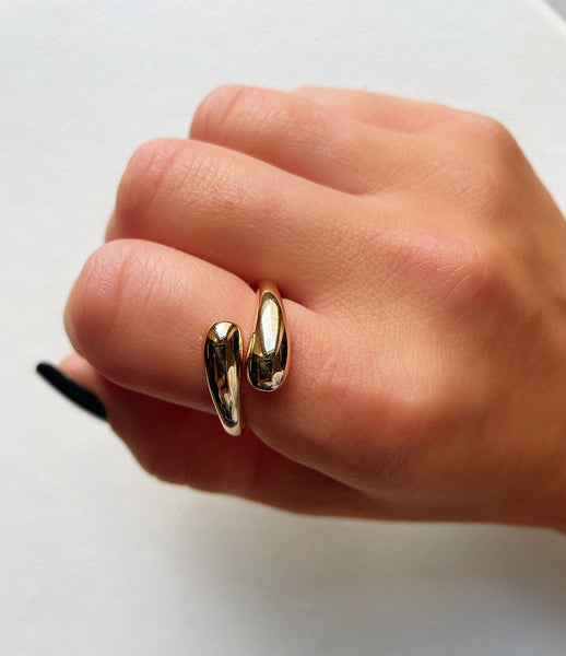 Gold Twist Ring