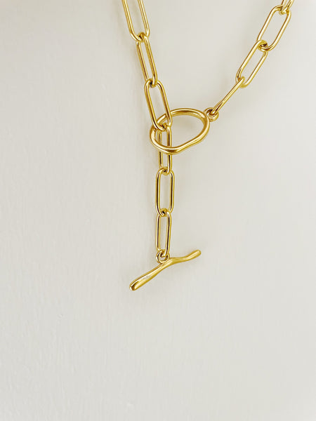 Gold Toggle Necklace