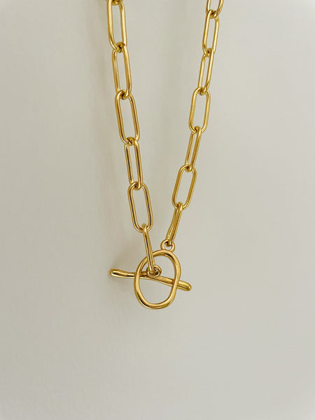 Gold Toggle Necklace