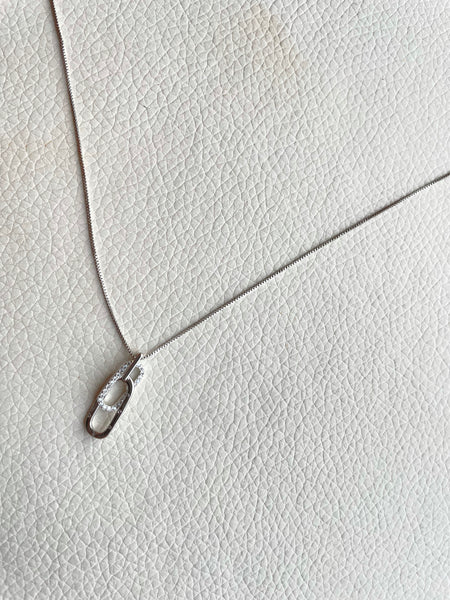 Interlocking Forever Infinity Necklace