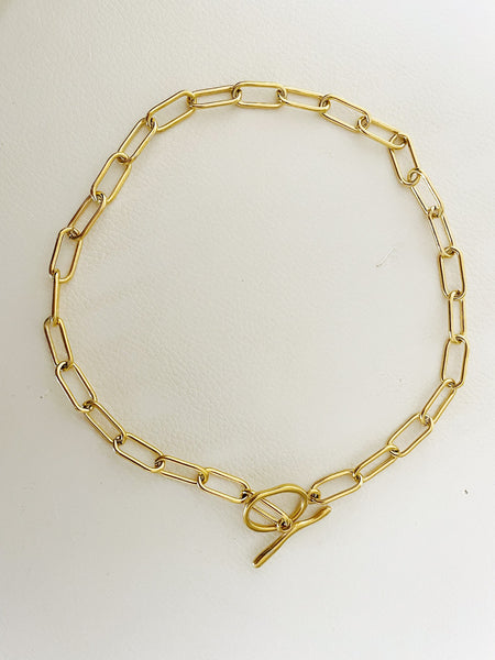 Gold Toggle Necklace