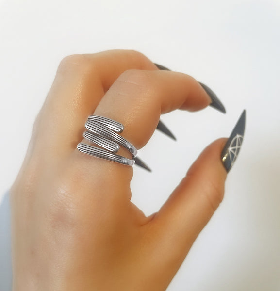 Chunky Silver Ring