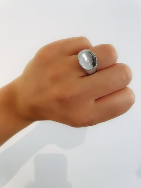 Silver Signet Ring